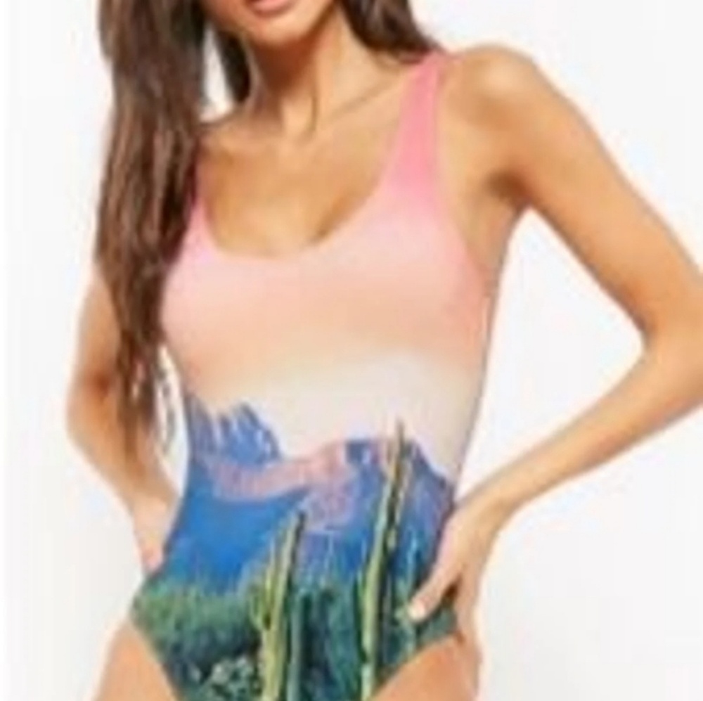 Dessert Scene One Piece Swimsuit